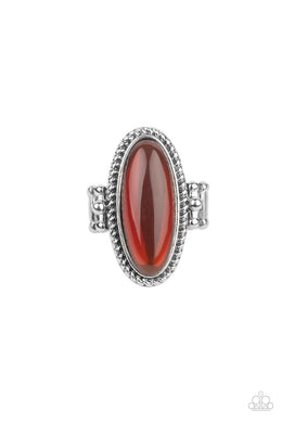 Oval Oasis - Brown Ring freeshipping - JewLz4u Gemstone Gallery