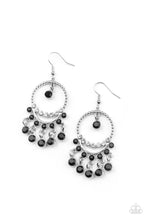 Load image into Gallery viewer, Cosmic Chandeliers - Black Earring
