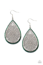 Load image into Gallery viewer, Fleur de Fantasy - Green Earring freeshipping - JewLz4u Gemstone Gallery
