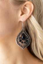 Load image into Gallery viewer, New Delhi Nouveau - Black Earring freeshipping - JewLz4u Gemstone Gallery
