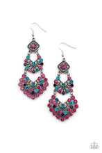 Load image into Gallery viewer, All For The GLAM - Multi (Rhinestones) Earring freeshipping - JewLz4u Gemstone Gallery
