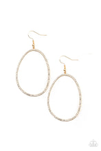 Load image into Gallery viewer, OVAL-ruled! - Gold Earring freeshipping - JewLz4u Gemstone Gallery
