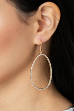 Load image into Gallery viewer, OVAL-ruled! - Gold Earring freeshipping - JewLz4u Gemstone Gallery
