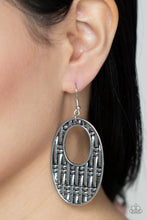 Load image into Gallery viewer, Engraved Edge - Silver Earring freeshipping - JewLz4u Gemstone Gallery
