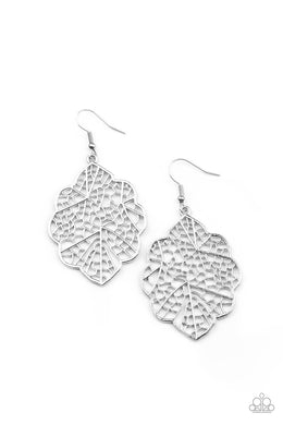 Meadow Mosaic - Silver Earring freeshipping - JewLz4u Gemstone Gallery