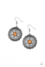 Load image into Gallery viewer, Flower Shop Sparkle - Orange Earring
