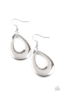 All Allure, All The Time - Silver Earring freeshipping - JewLz4u Gemstone Gallery