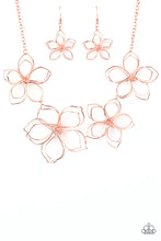 Load image into Gallery viewer, Flower Garden Fashionista - Copper Necklace
