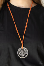 Load image into Gallery viewer, One MANDALA Show - Orange Necklace freeshipping - JewLz4u Gemstone Gallery
