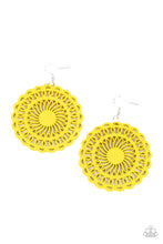 Load image into Gallery viewer, Island Sun - Yellow Earring
