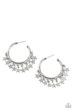 Load image into Gallery viewer, Happy Independence Day - Silver (Star) Earring
