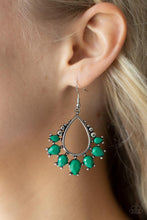 Load image into Gallery viewer, Flamboyant Ferocity - Green Earring freeshipping - JewLz4u Gemstone Gallery
