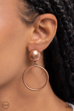 Load image into Gallery viewer, Classic Candescence - Copper (Clip-On Earring
