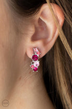Load image into Gallery viewer, Cosmic Celebration - Pink Clip-On Earring freeshipping - JewLz4u Gemstone Gallery
