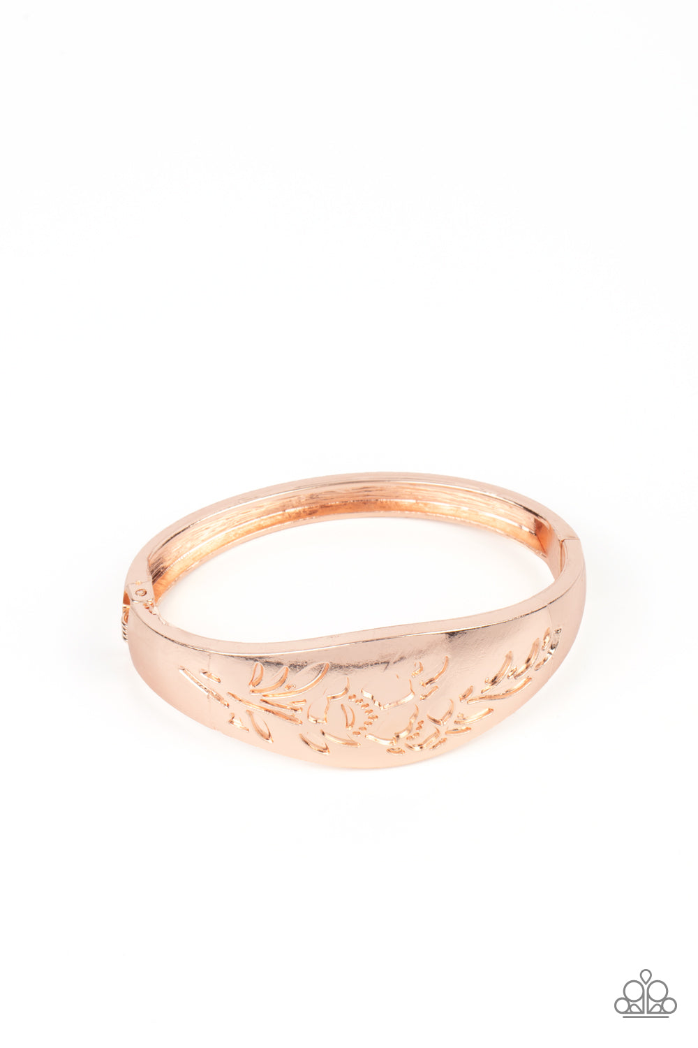 Fond of Florals - Rose Gold Bracelet freeshipping - JewLz4u Gemstone Gallery