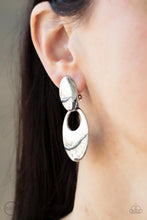 Load image into Gallery viewer, Urban Artistry - Silver (Clip-On) Earring
