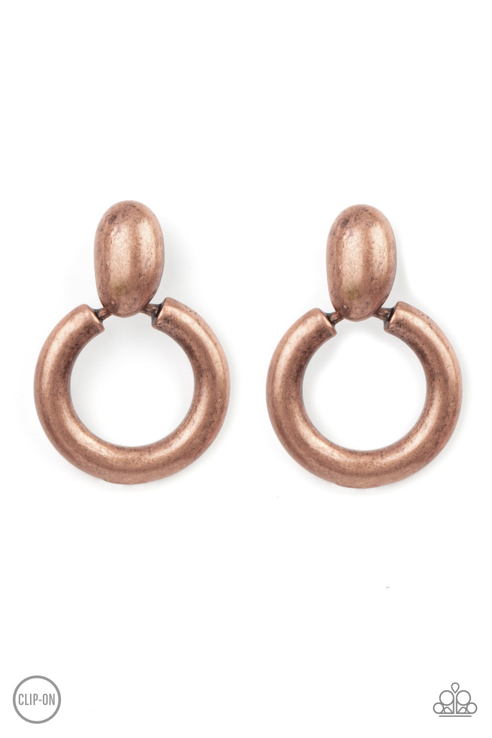 Ancient Artisan - Copper (Clip-On) Earrings