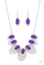 Load image into Gallery viewer, Endless Eclipse - Purple Necklace
