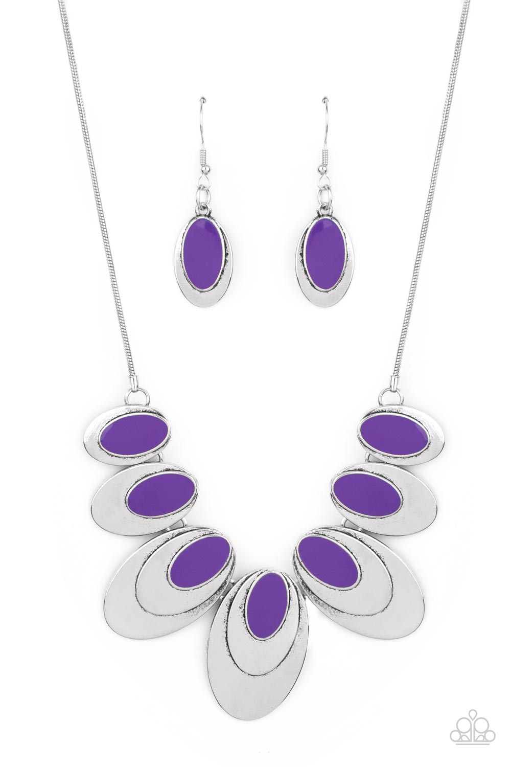 Endless Eclipse - Purple Necklace