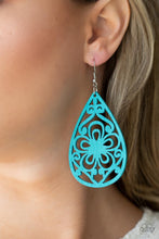 Load image into Gallery viewer, Marine Eden - Blue Earring
