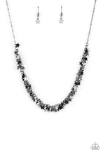 Load image into Gallery viewer, Starry Anthem - Black (Gunmetal) Necklace freeshipping - JewLz4u Gemstone Gallery
