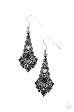 Casablanca Charisma - Black Earring freeshipping - JewLz4u Gemstone Gallery