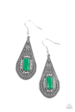 Load image into Gallery viewer, Deco Dreaming - Green Earring
