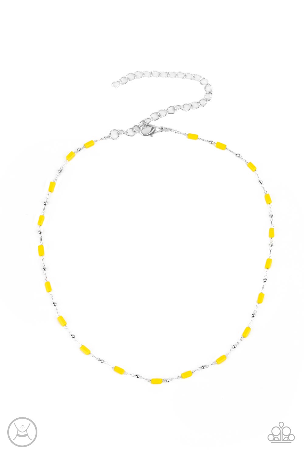 Urban Expo - Yellow (Choker) Necklace