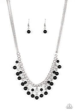 Regal Refinement - Black Necklace freeshipping - JewLz4u Gemstone Gallery