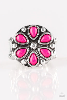 Color Me Calla Lily - Pink Ring freeshipping - JewLz4u Gemstone Gallery