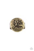 Load image into Gallery viewer, Branched Out Beauty - Brass (Leafy Tree Pattern) Ring
