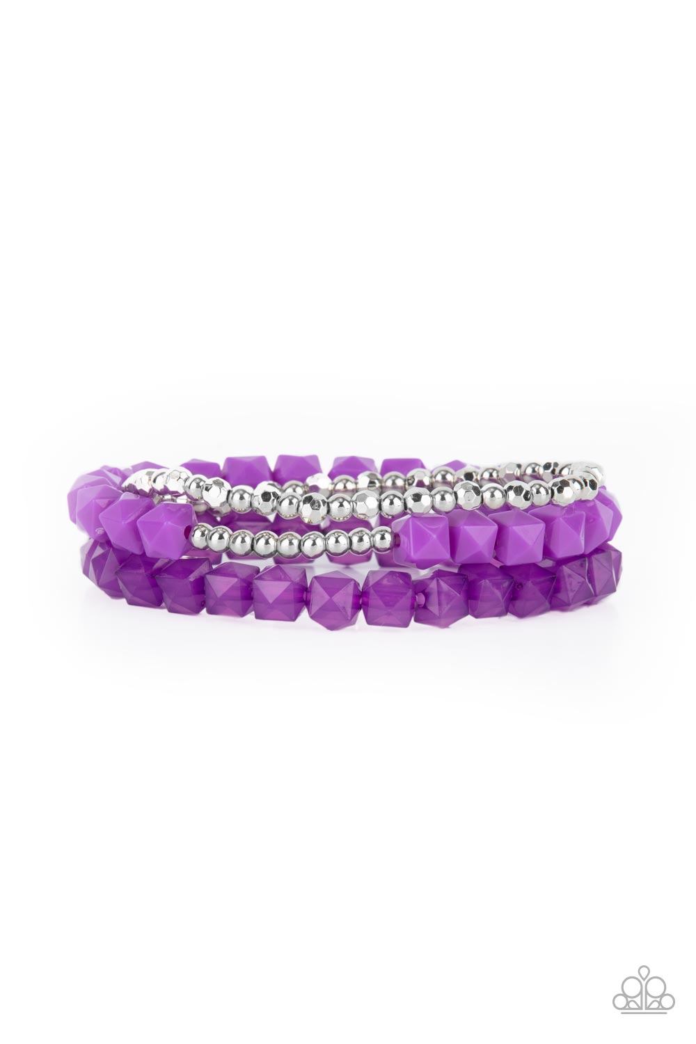 Vacay Vagabond - Purple Bracelet freeshipping - JewLz4u Gemstone Gallery