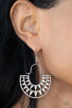 Load image into Gallery viewer, Solar Surge - Silver Earring
