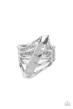 Load image into Gallery viewer, Encrypted Edge - Silver Ring freeshipping - JewLz4u Gemstone Gallery
