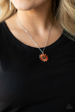 Load image into Gallery viewer, Formal Florals - Orange Necklace freeshipping - JewLz4u Gemstone Gallery
