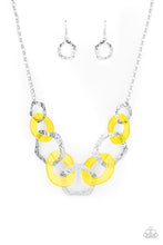 Load image into Gallery viewer, Urban Circus - Yellow Necklace freeshipping - JewLz4u Gemstone Gallery
