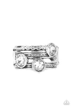 Load image into Gallery viewer, Pack It On - White (Rhinestone) Ring

