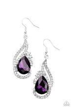 Load image into Gallery viewer, Dancefloor Diva - Purple Earring freeshipping - JewLz4u Gemstone Gallery
