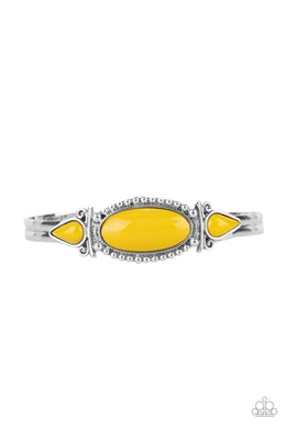 Tribal Trinket - Yellow Bracelet freeshipping - JewLz4u Gemstone Gallery