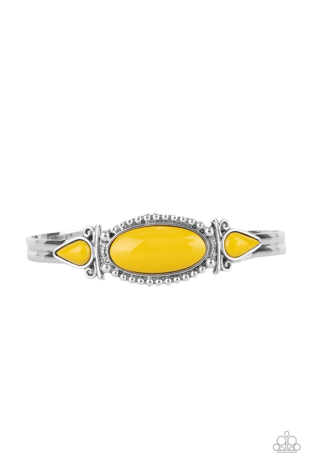 Tribal Trinket - Yellow Bracelet freeshipping - JewLz4u Gemstone Gallery