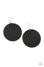 Load image into Gallery viewer, WEAVE Me Out Of It - Black Earring
