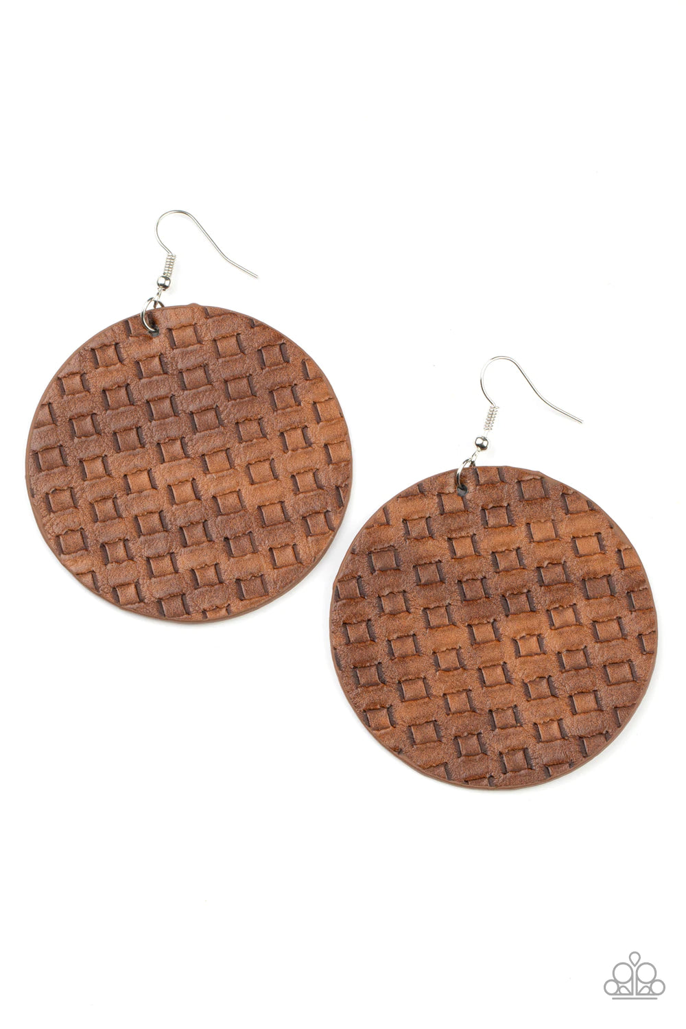 Weave Me Out Of It - Brown Earring