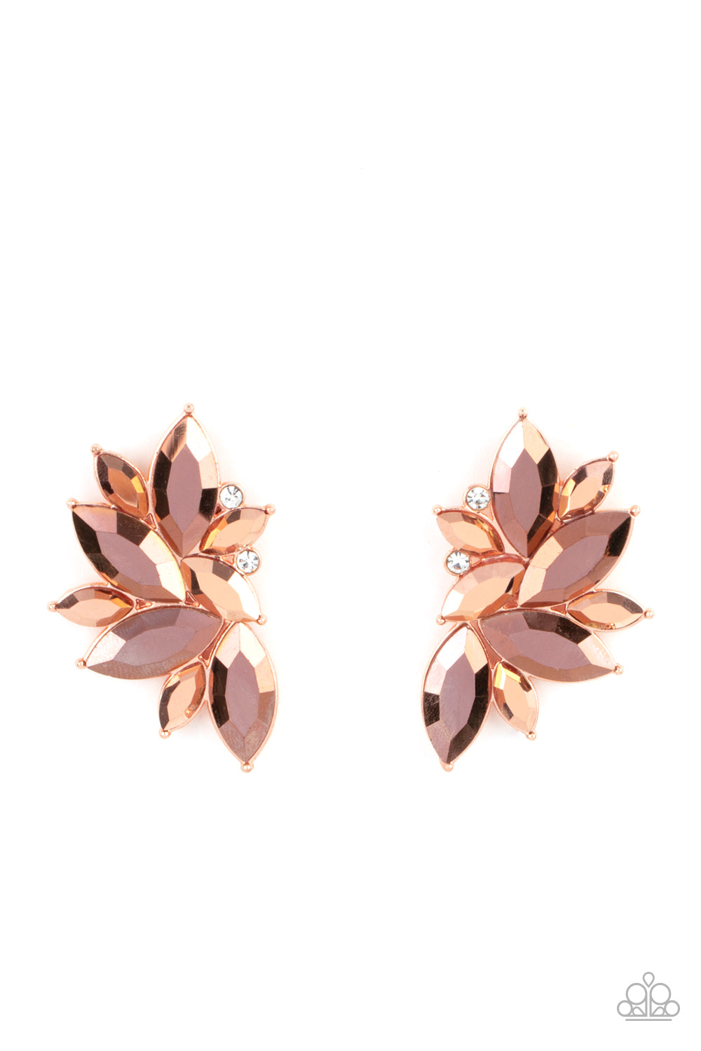 Instant Iridescence - Copper Earring