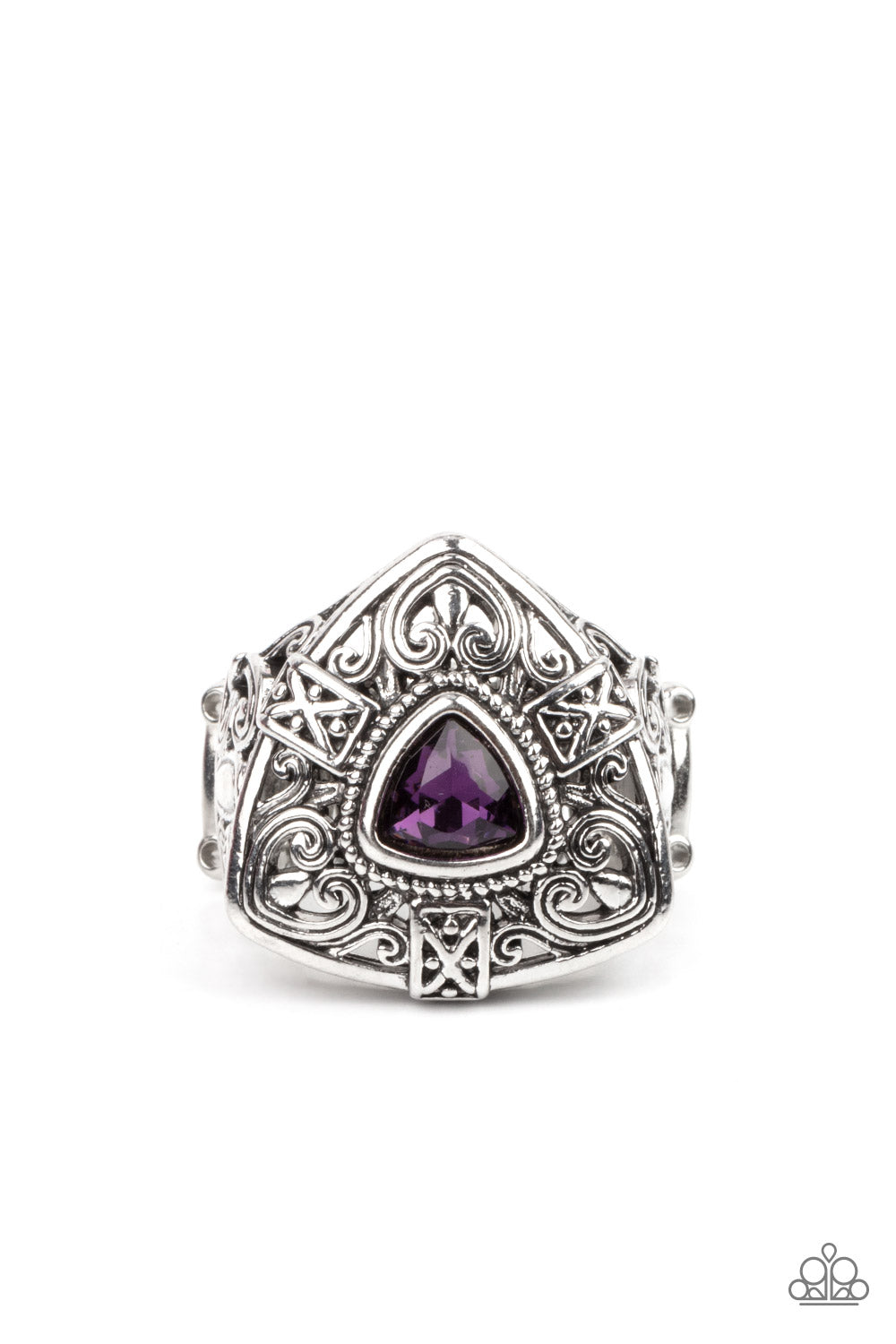 Charismatic Couture - Purple Ring