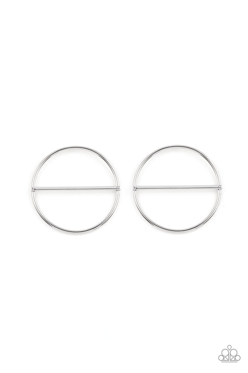 Dynamic Diameter - Silver Post Earring