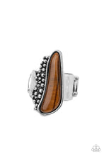 Load image into Gallery viewer, Gemstone Guide - Brown (Tiger&#39;s Eye Stone) Ring
