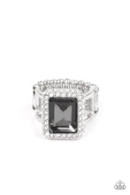 Load image into Gallery viewer, Glamorously Glitzy - Silver Ring freeshipping - JewLz4u Gemstone Gallery
