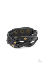 Load image into Gallery viewer, Rugged Roundup - Brass Bracelet
