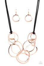 Load image into Gallery viewer, Spiraling Out of COUTURE - Copper Necklace
