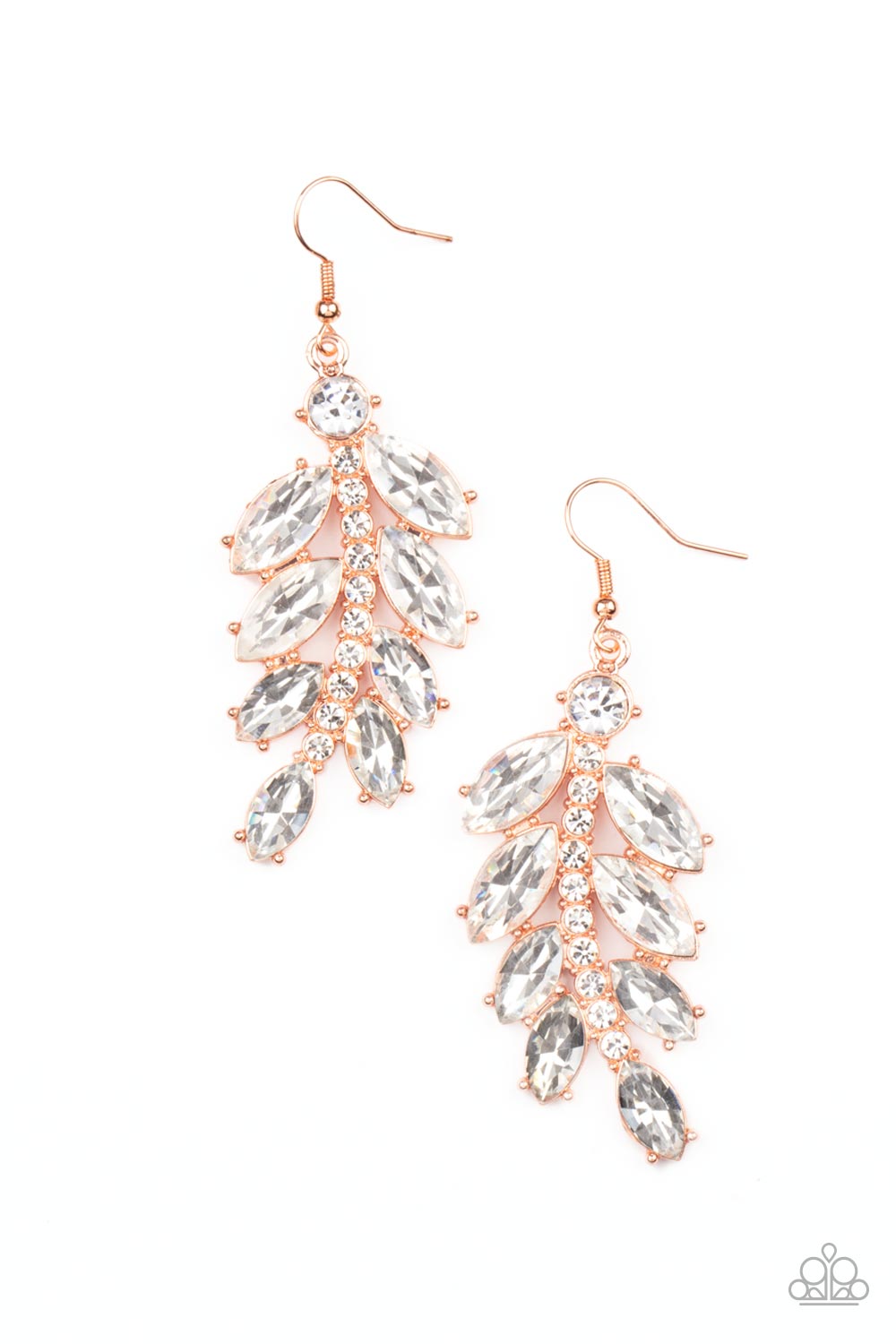 Ice Garden Gala - Copper Earring